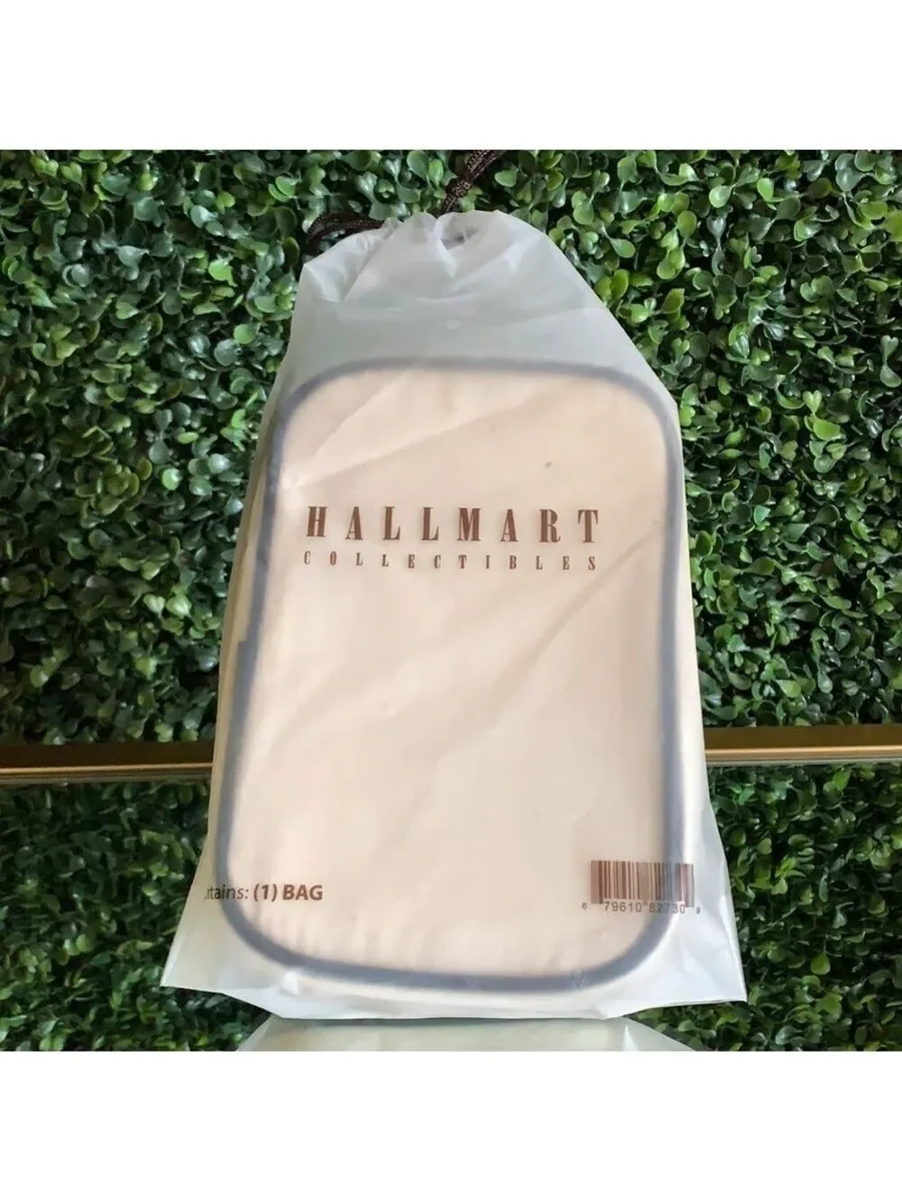 Hallmart Collectibles Canvas Cosmetics Bag | NEW | Makeup Bag